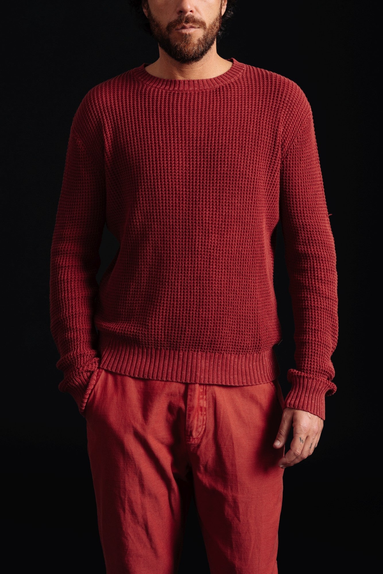 HANGA K - Honeycomb Sweater