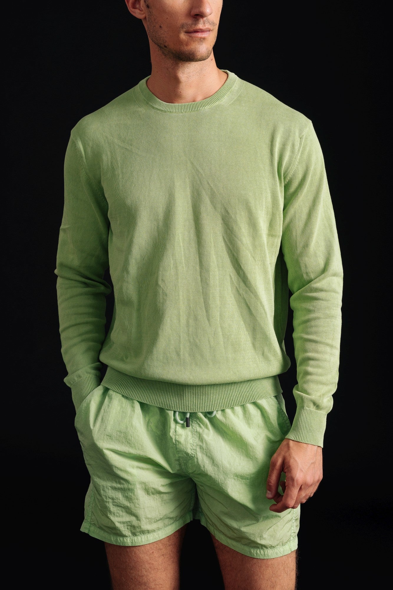ALOFI K – Plain Crew Neck