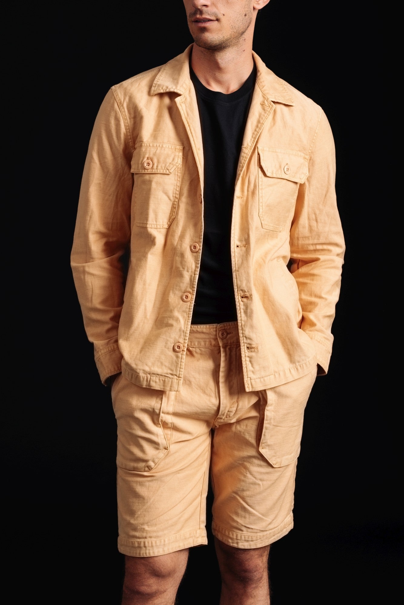 COMOROS M – Army Shirt Jacket