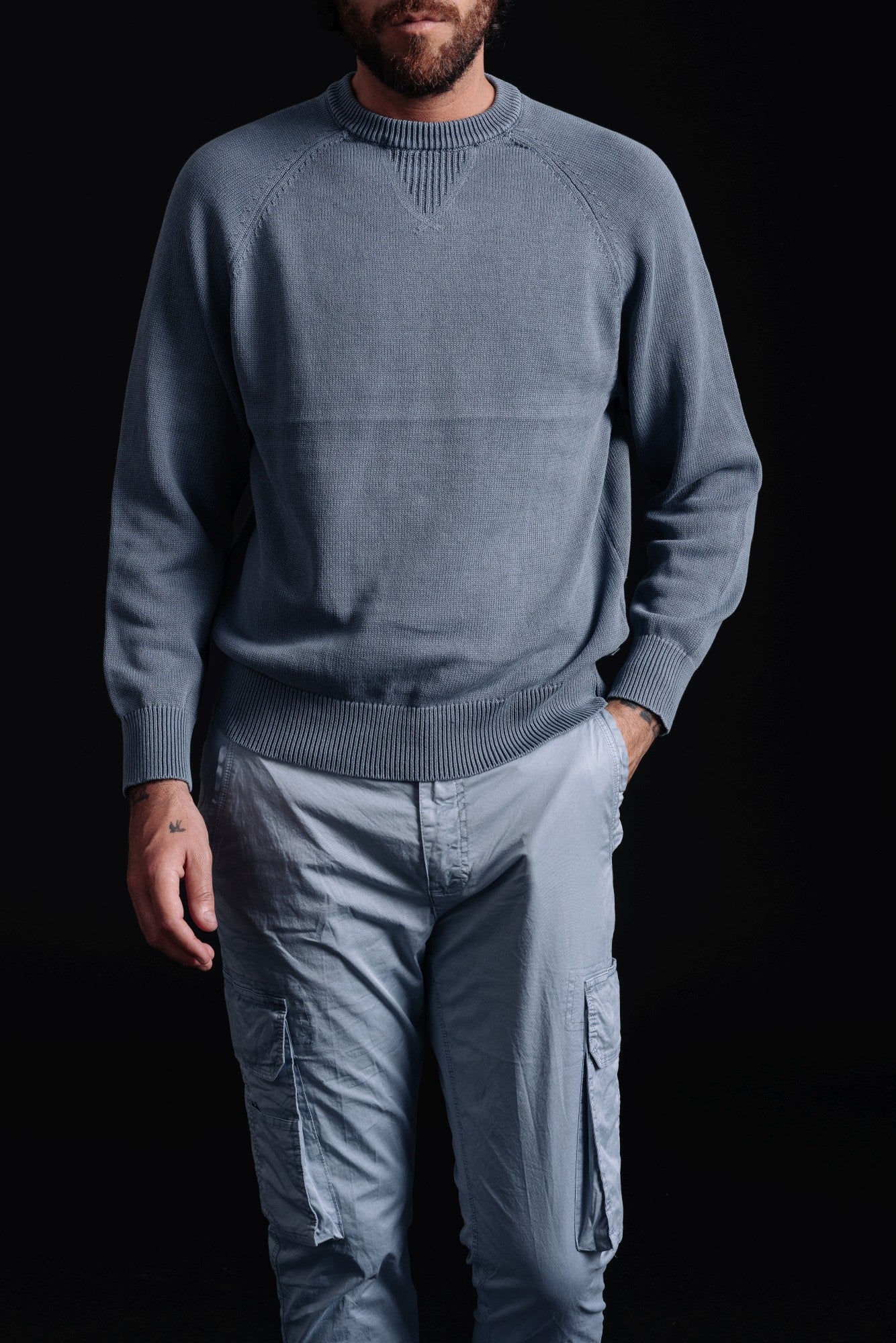 TOKELAU K - CREW FLEECE SWEATER