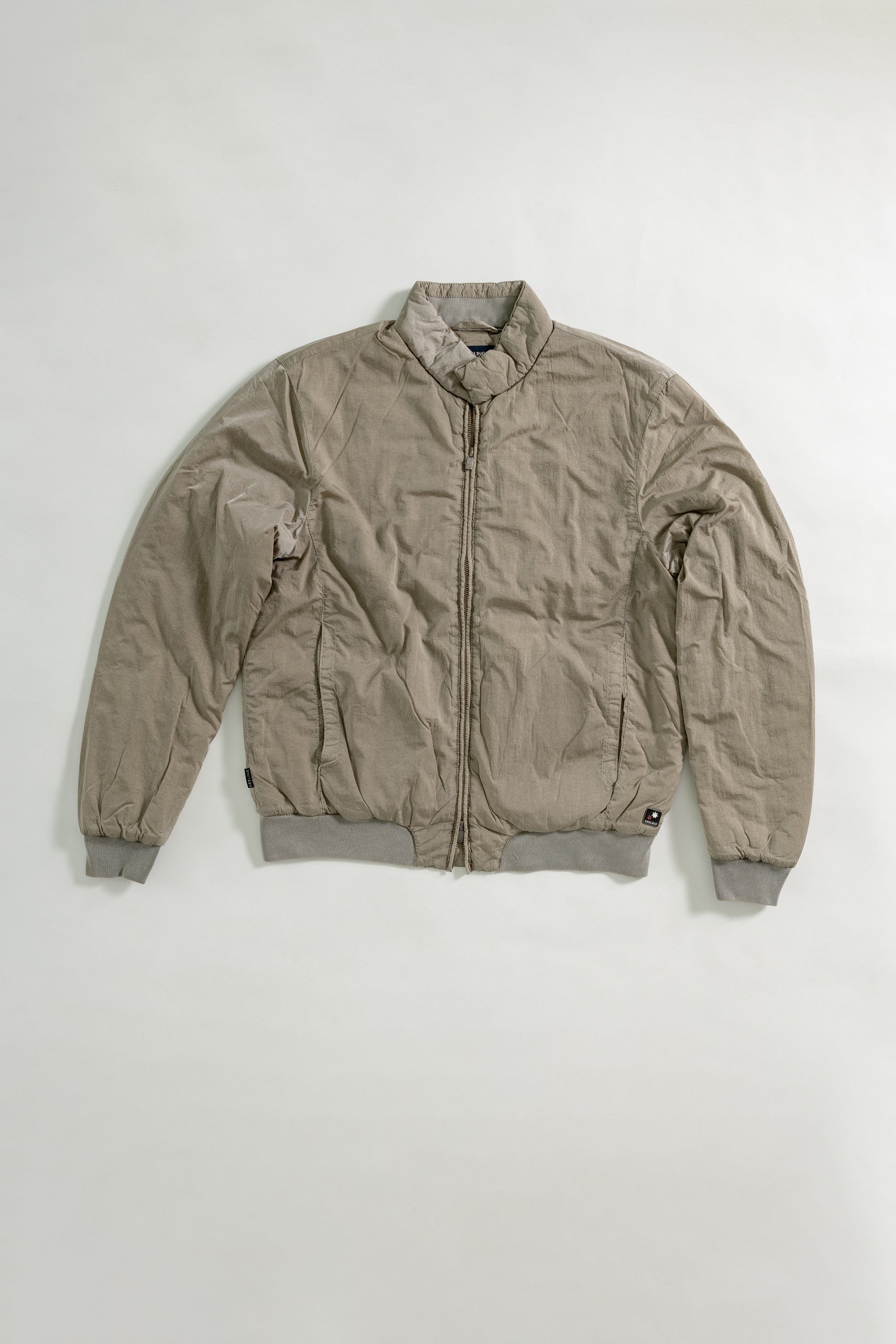 GALAPAGOS S — BARRACUDA POLYPAD JACKET (PADDED 120 GR) IN STONE NYLON FABRIC