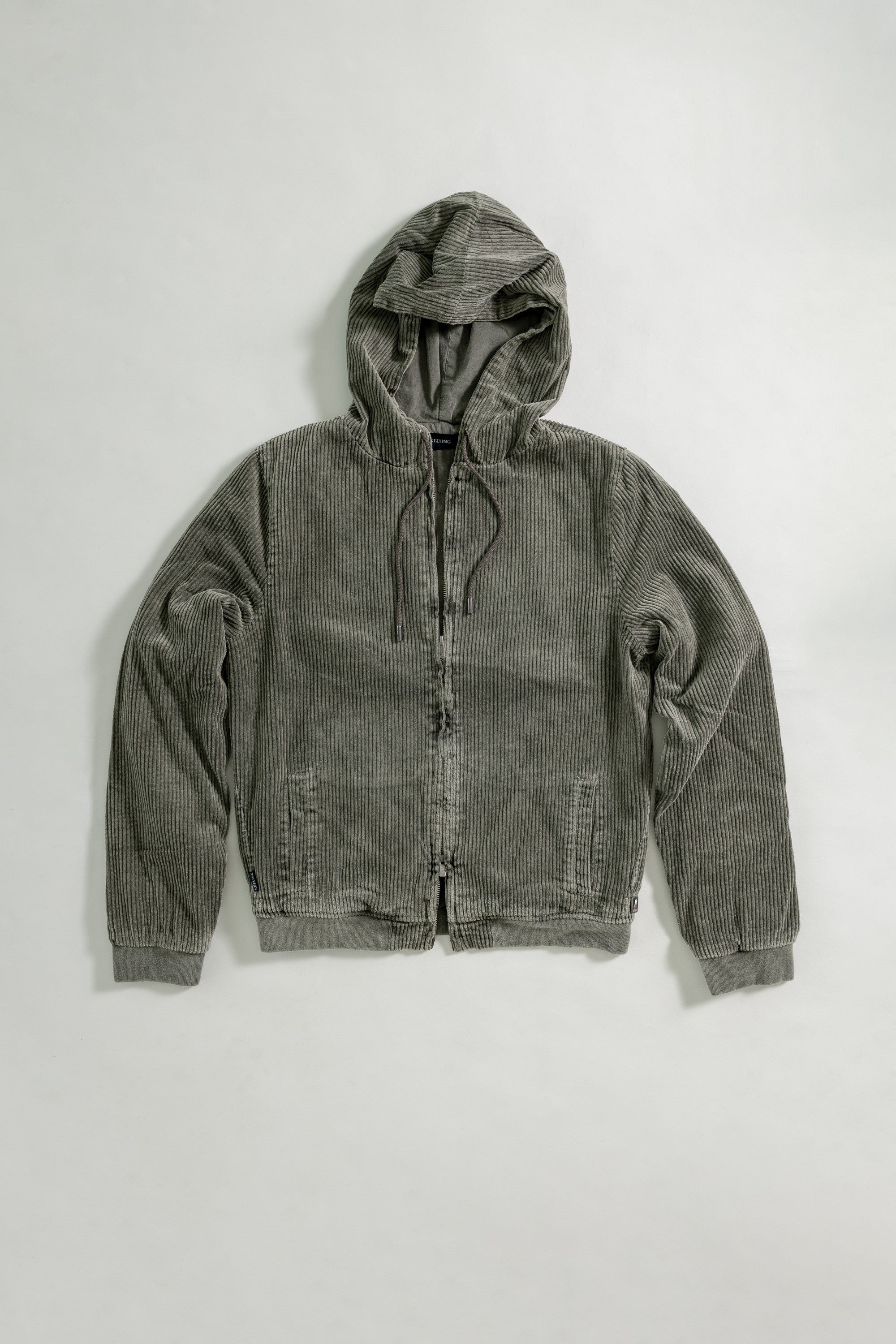 TINIAN 7W - HOODED PADDED ZIPPED JACKET
