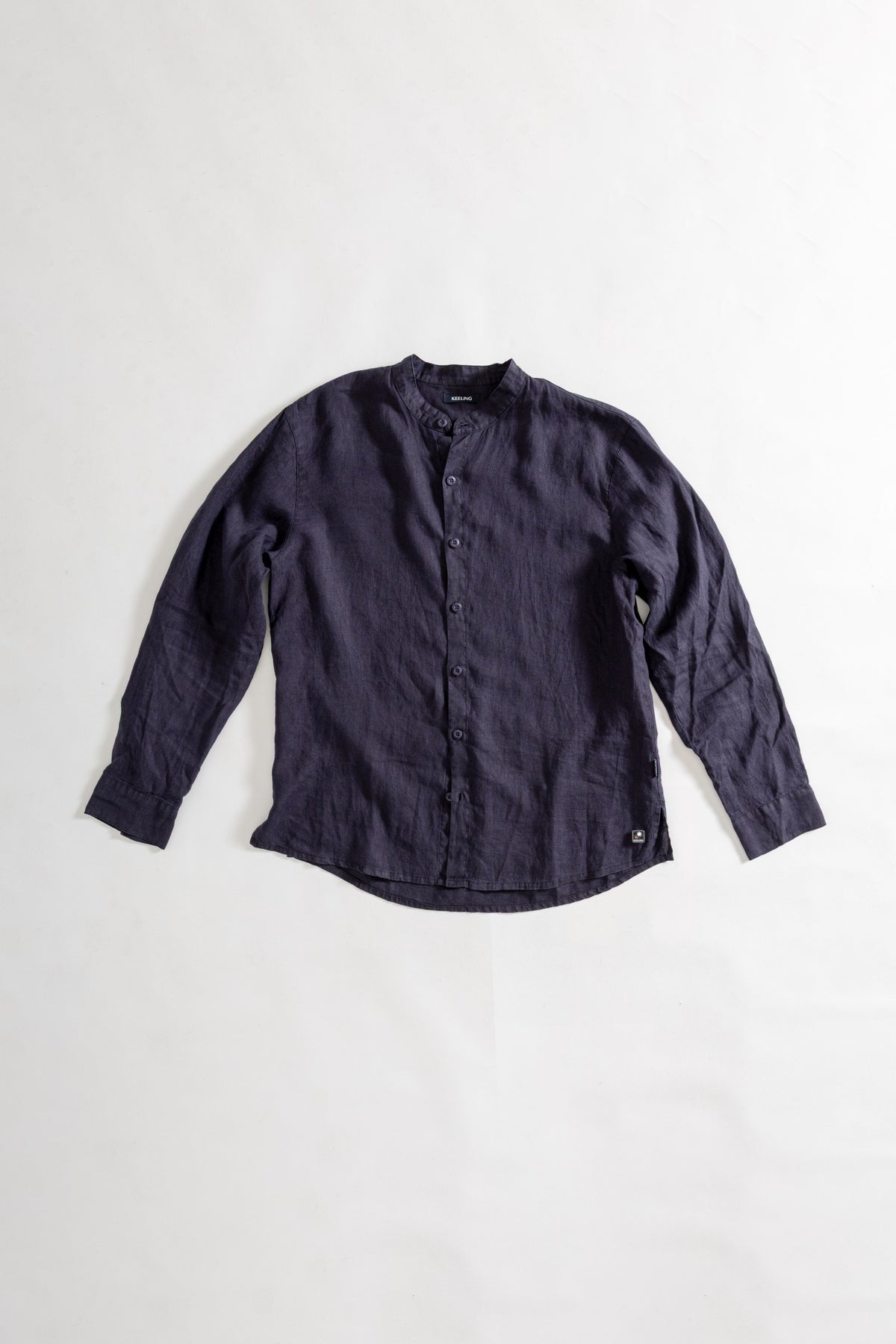 AMIRANTE L - KOREAN NECK LONG SLEEVE SHIRT