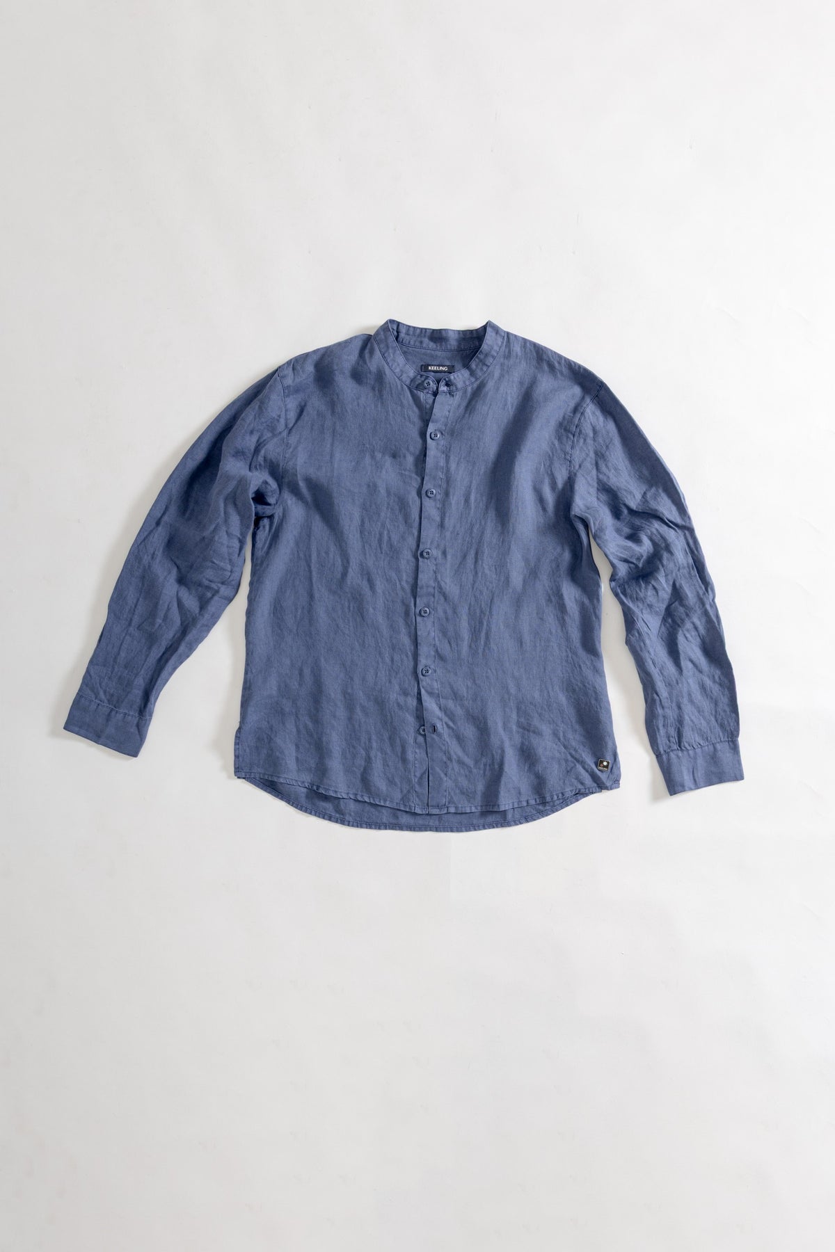AMIRANTE L - KOREAN NECK LONG SLEEVE SHIRT