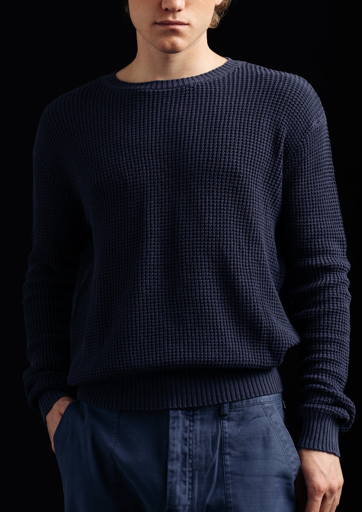 HANGA K - HONEYCOMB SWEATER