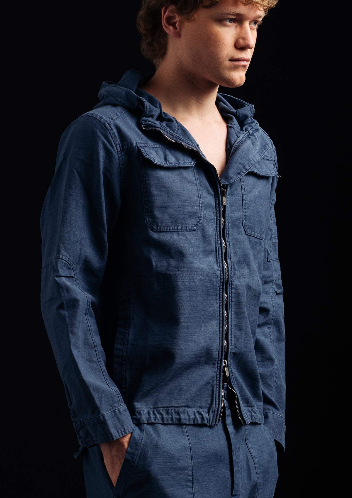 TAIWAN M - HOODED ASSAULT JACKET