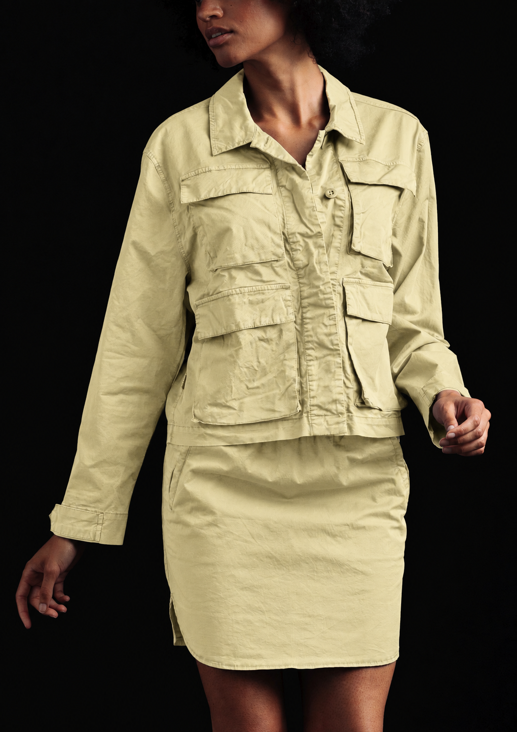 HOUHERE G - SAFARI SHORT JACKET