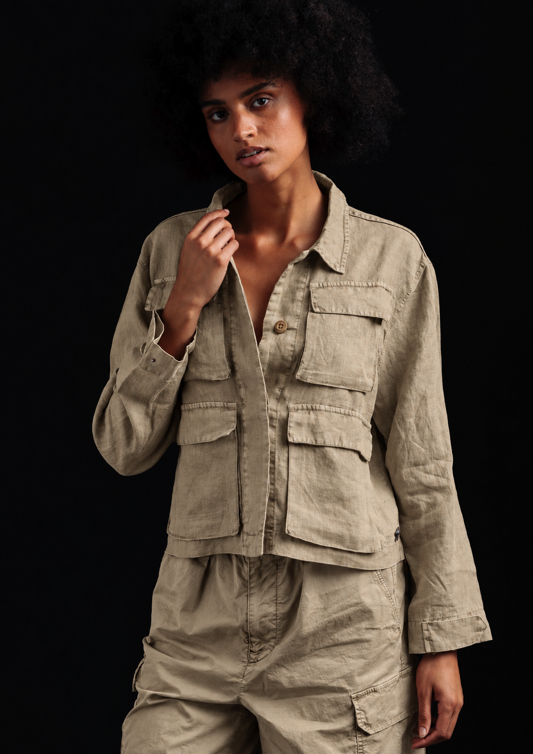 HOUHERE LH - SAFARI SHORT JACKET