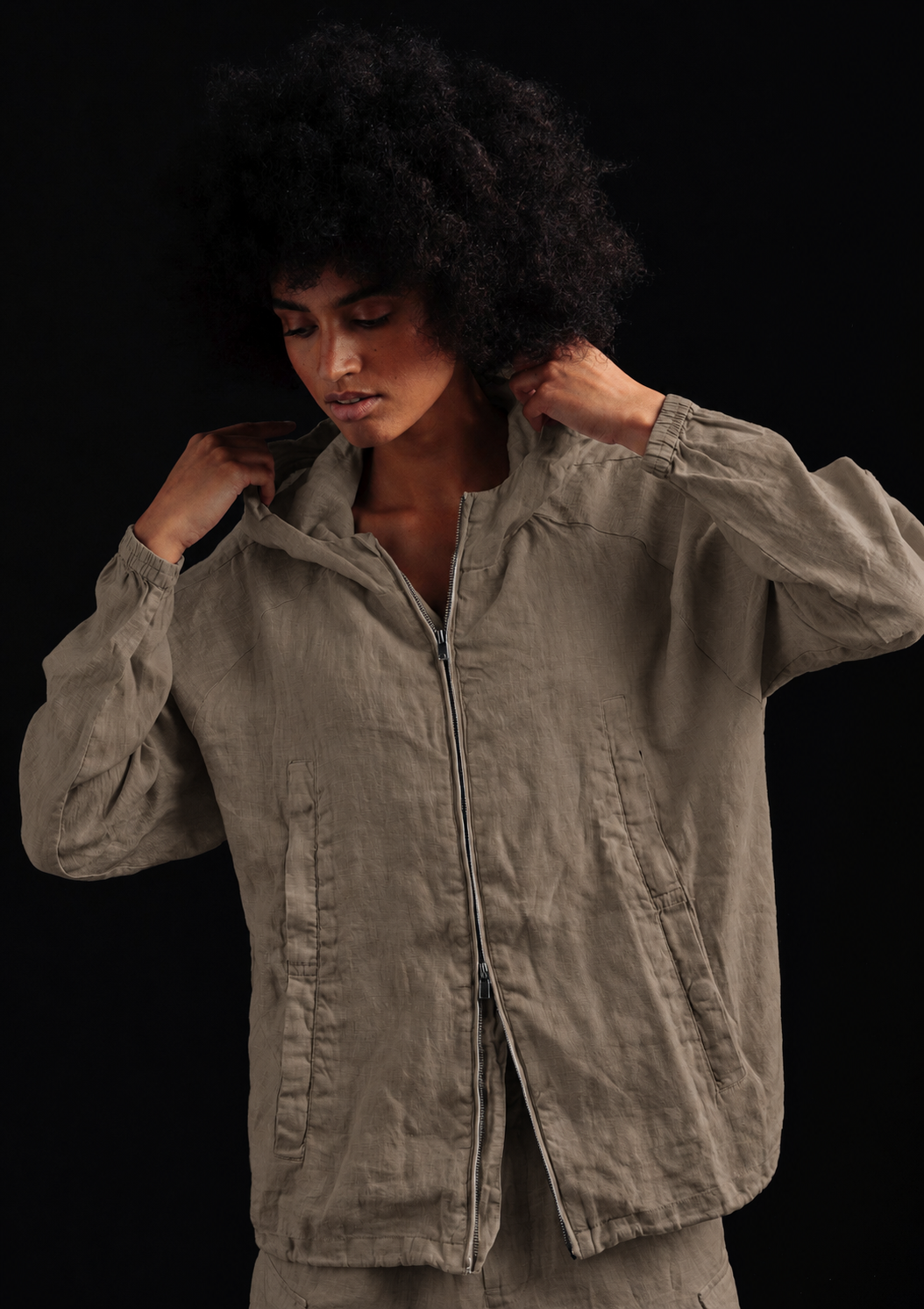 KOWHAI LH - HOODED WINDBREAKER