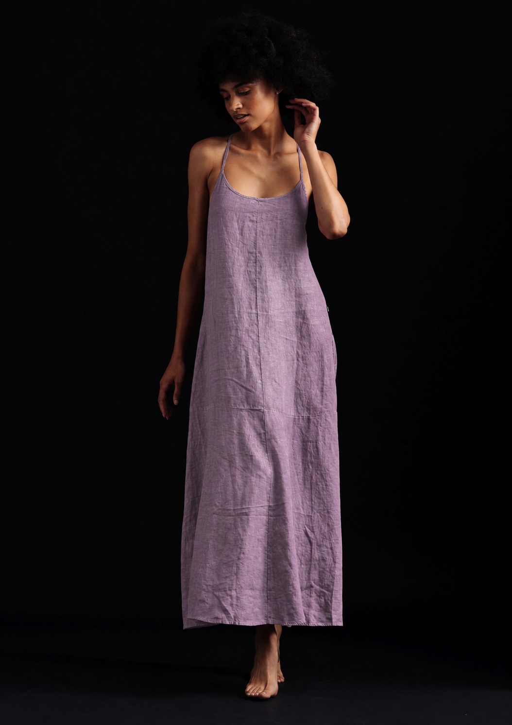 WHARARIKI LH - DRESS WITH LACES