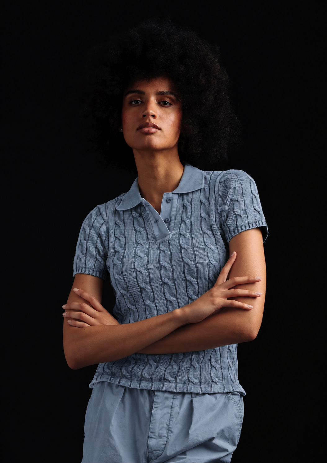 KARAKA K - POLO SHORT SLEEVE CABLE