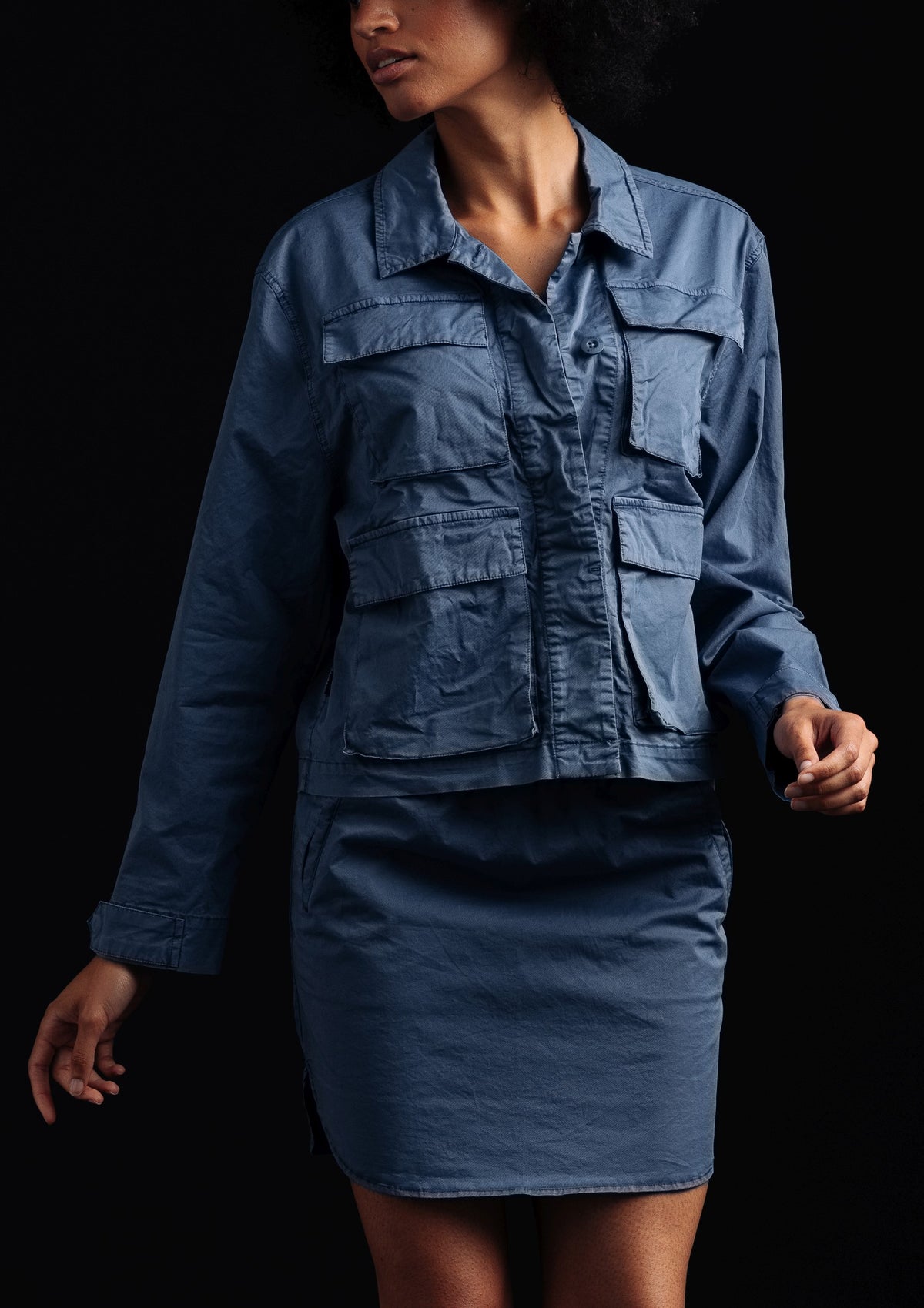HOUHERE G - SAFARI SHORT JACKET